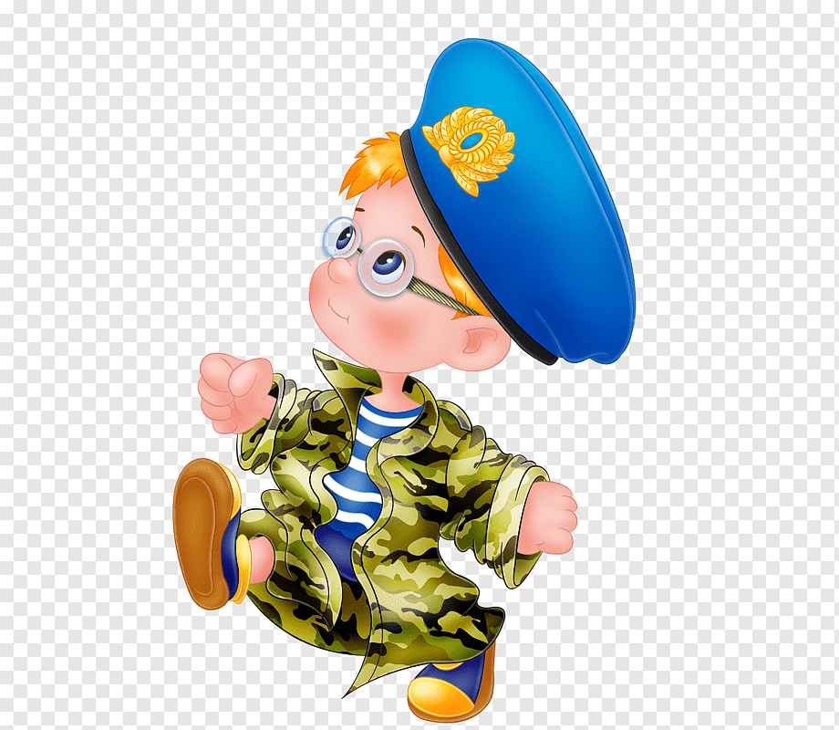Юный десантник