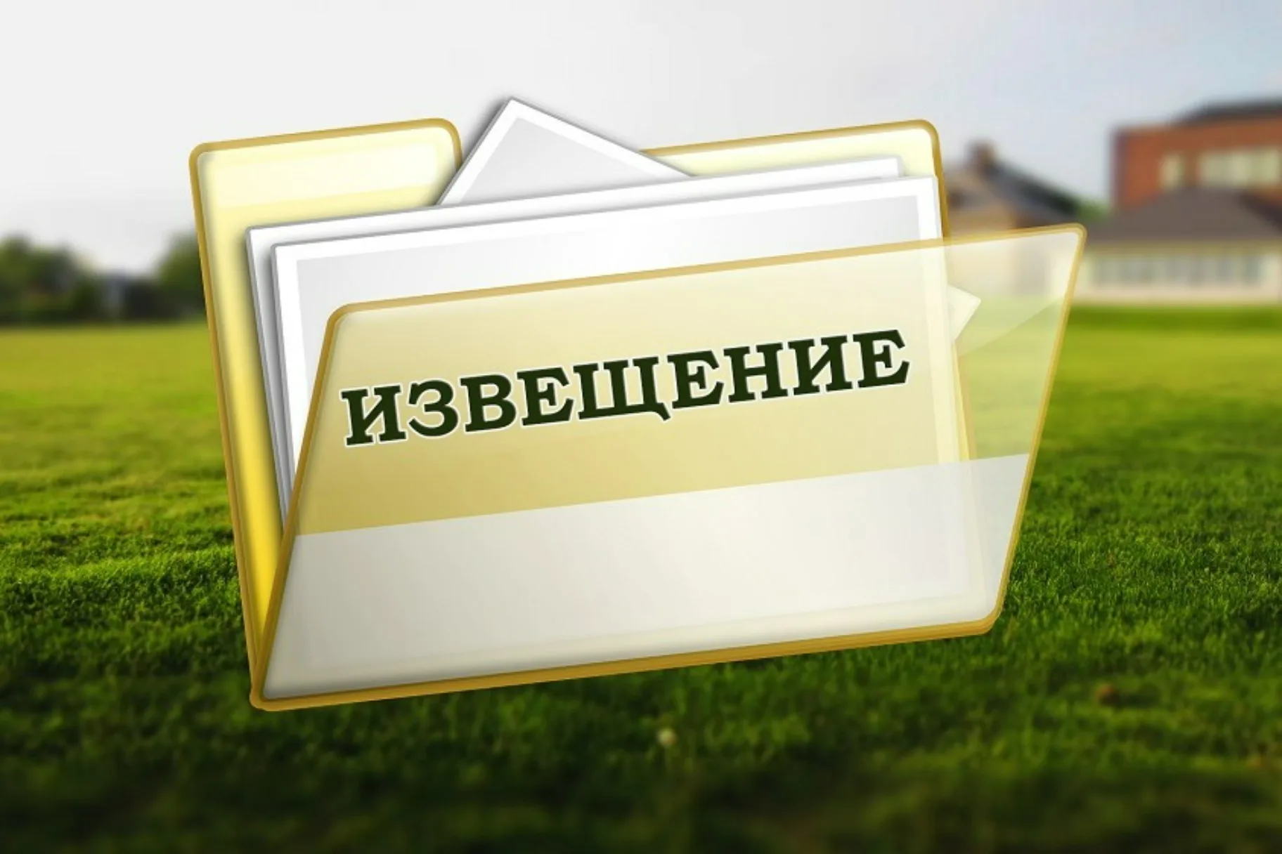 ИЗВЕЩЕНИЕ О ПРЕДОСТАВЛЕНИИ ЗЕМЕЛЬНОГО УЧАСТКА ИЗВЕЩЕНИЕ О ПРЕДОСТАВЛЕНИИ ЗЕМЕЛЬНОГО УЧАСТКА